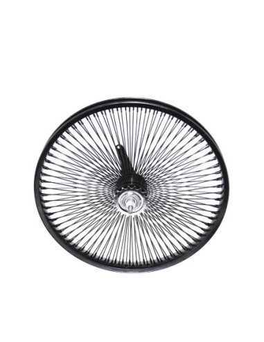 20 Steel Coaster Wheel 144 Spoke 14gBlack 3/8...